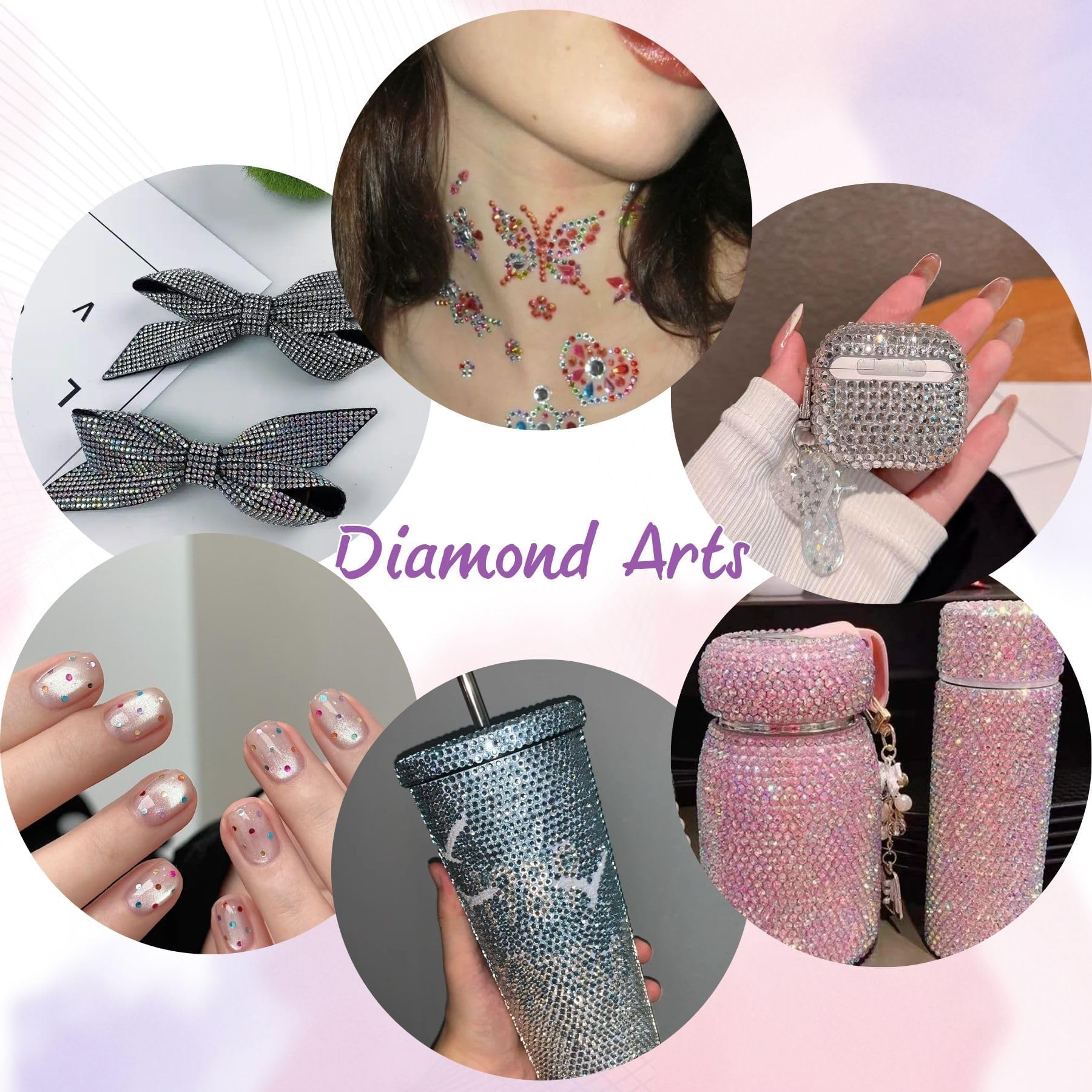 50000Pcs 40 Colors Resin Jelly Rhinestones for Bedazzling, 3mm Multicolor Flatback Gems for Crafting, Bedazzler Kit with 3Pcs 10ml B7000 Glue for Clothes Book Shoes Nails Art Makeup
