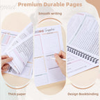 PGJ ADHD Cleaning Planner for Adults, Undated Cleaning Schedule & Checklist