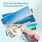 65XL Ink Cartridges Black/Color Combo Pack High Yield Replacement for HP Ink 65 65XL Work for HP DeskJet 3755 3772 3700 3722 3752 2600 2622 Envy 5055 5000 5070 5052 5014 Printer (1 Black,1 Color)