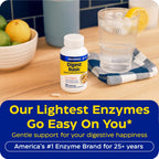 Enzymedica Digest Basic - Helps Gas & Bloating - 30 Caps | Digestive Enzyme Supplement for Women & Men, Enzyme Capsules for Digestion, Gut Health Support, For Sensitive Stomachs, Vegan