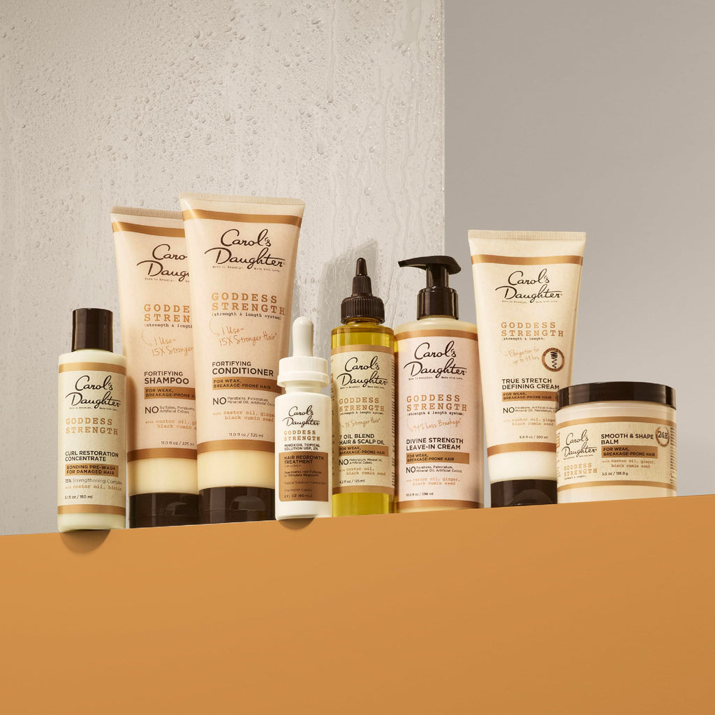 Carol's Daughter Goddess Strength Leave In Conditioner Cream, 10 Fl Oz - Strengthening and Moisturizing for Wavy, Curly Hair