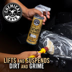 Buy now Chemical Guys Leather Cleaner and Conditioner Kit - 2 Bottles (4 oz Each), Car Cleaner and Conditioner, Safely Cleans & Conditions Leather Car Interiors, Furniture, Shoes, Boots, Bags, Apparel & More at indiglob india