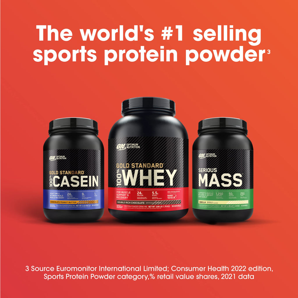 Buy now Optimum Nutrition Serious Mass, Weight Gainer Protein Powder, Mass Gainer, Vitamin C and Zinc for Immune Support, Creatine, Vanilla, 6 Pound (Packaging May Vary) at indiglob india