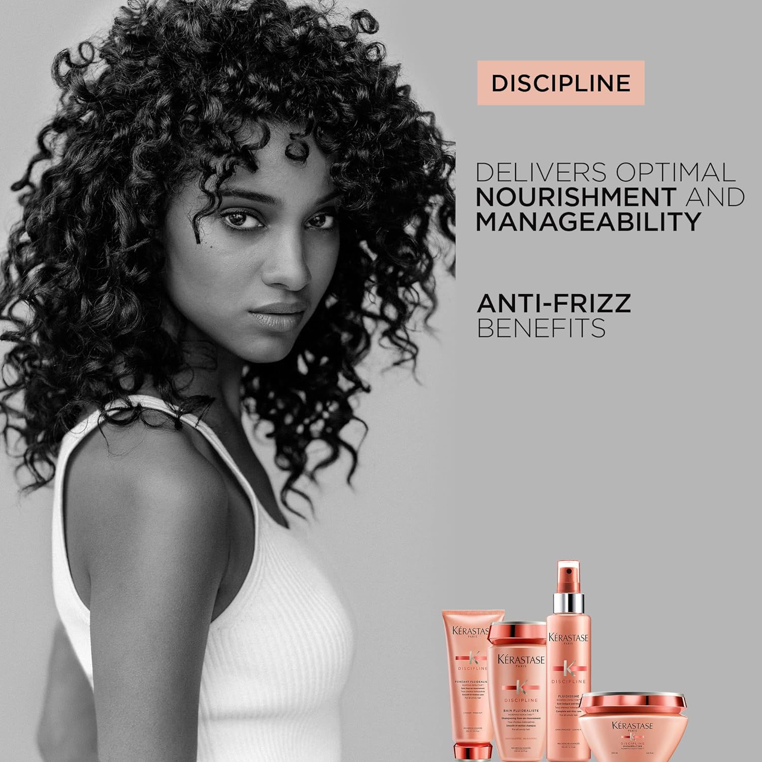Buy now Kerastase Discipline Fondant Fluidealiste Conditioner | Smoothing Hair Conditioner | Provides Extreme Softness and Shine | With Morpho-Keratine and Lipids to Restore Hair | For All Hair Types | 6.8 Fl Oz at indiglob india