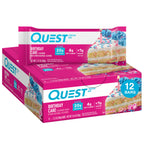 Buy now Quest Nutrition Chocolate Brownie Protein Bar, 20g Protein, 1g Sugar, 4g Net Carb, High Fiber, Gluten Free, 12 Count at indiglob india