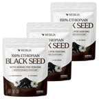 Resilia Ethiopian Black Seed Softgels 1000mg Per Serving | Premium Nigella Sativa Seed Oil Supplement – Digestive & Immune Support Formula – Easy to Swallow Soft Capsules (60 Count)