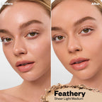 Buy now Kosas Cloud Set Face Setting Powder - Smoothing Shine Control, Soft, Sheer Translucent Makeup Finish, Portable & Long-Lasting Loose Pressed Baking Powder - Feathery (Sheer Light Medium) at indiglob india