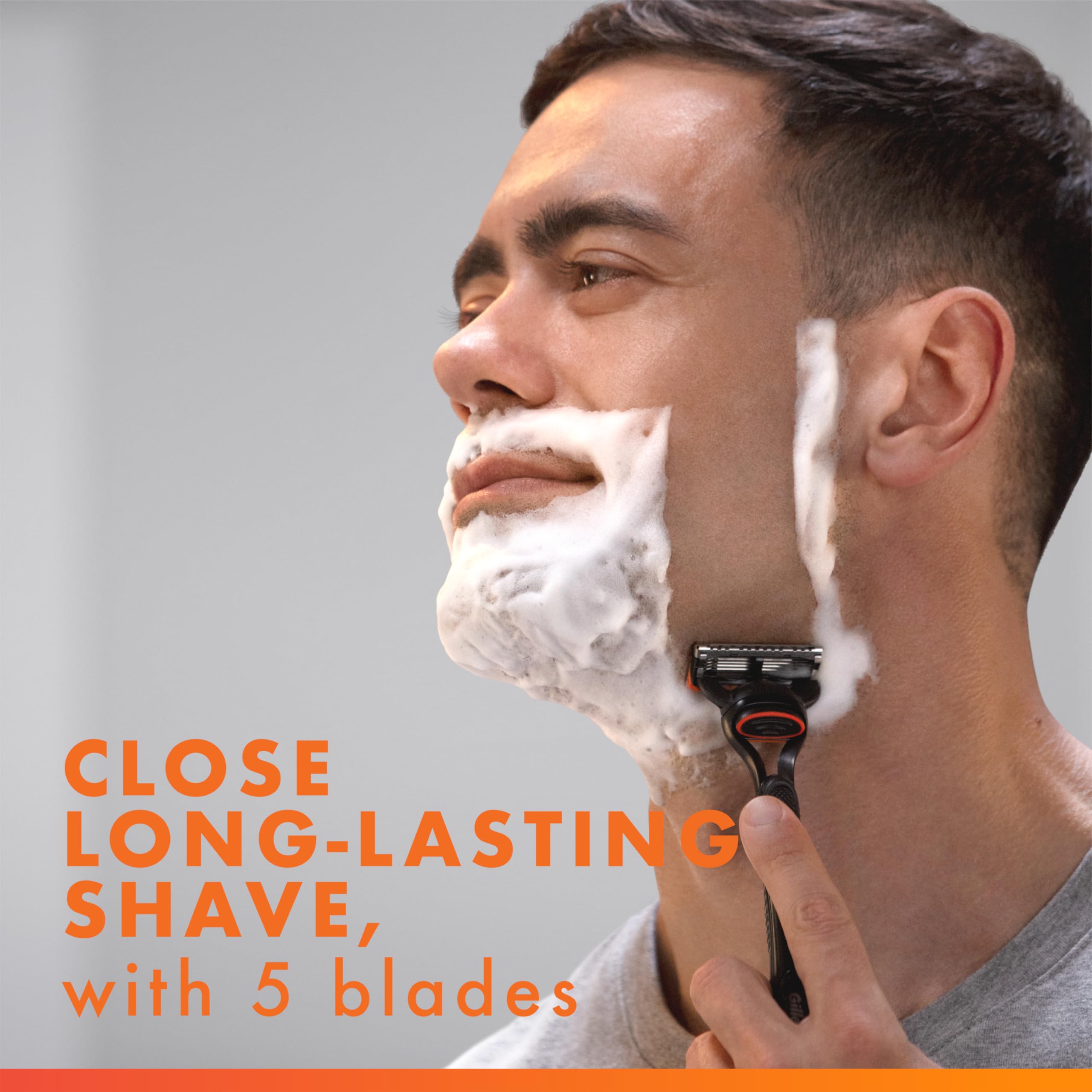 Buy now Gillette Fusion5 Razor Refills for Men, 8 Razor Blade Refills at indiglob india