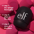 Buy now e.l.f. Safe Travels Sponge Case, On-The-Go, Breathable Beauty Sponge Protection From Dirt & Grimes, Durable Silicon Holder, Vegan & Cruelty-Free at indiglob india