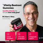 Beet Root Gummies – Beetroot Gummies with CoQ10, Grape Seed, Vitamin C, B12 & B3 – Beets Gummies for Circulation, Energy & Immune Support – 60 Beets Chews – Pack of 3