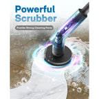 HOTO Cordless Electric Spin Scrubber, 6 Brush Heads, for Bathroom, Tile