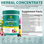 Lymphatic Drainage Supplements, 4275mg Lymph System Support for Immune