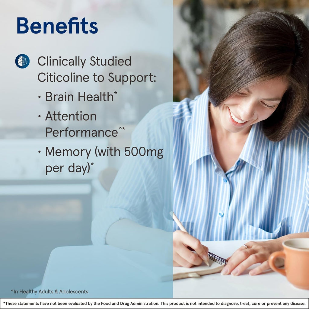 Buy now Jarrow Formulas Citicoline CDP Choline 250 MG, CDP Choline Supplement Supports Brain Health, Performance and Memory, 120 Capsules, Up to a 120 Day Supply at indiglob india