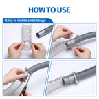 SUNHE YHK Lint Traps for Washing Machine, 40 Pieces