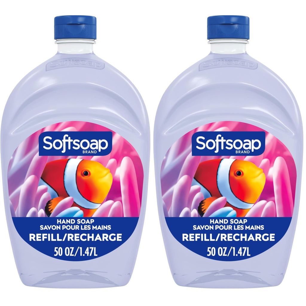 Buy now Softsoap Aquarium Liquid Hand Soap, Kitchen and Bathroom Hand Soap, 50 fl oz Refill at indiglob india