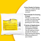 Buy now Jacquard Alum 1lb Pkg for Marbling at indiglob india