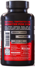 Testosterone Booster for Men - Supports Strength, Stamina, Muscle Growth