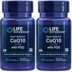 Life Extension Super Ubiquinol CoQ10 with PQQ, Heart Health, 30 Softgels