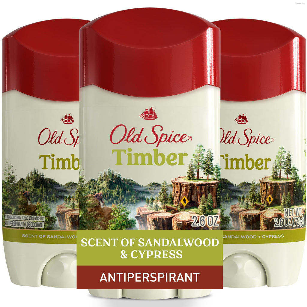 Old Spice Dry Feel Antiperspirant Deodorant for Men, 24/7 Freshness, 24/7 Sweat & Odor Protection, Gentle on Skin with Skin Conditioners, Fiji with Palm Tree + Coconut Scent, 2.6 oz (Pack of 3)