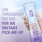 Secret Cooling Aluminum Free Whole Body Deodorant Mist for Women, 24hr Odor Protection, Instant Cooling Relief, Soothes & Revitalizes Skin, PH Balanced Formula, Relaxing Lavender Scent, 5.2 fl oz