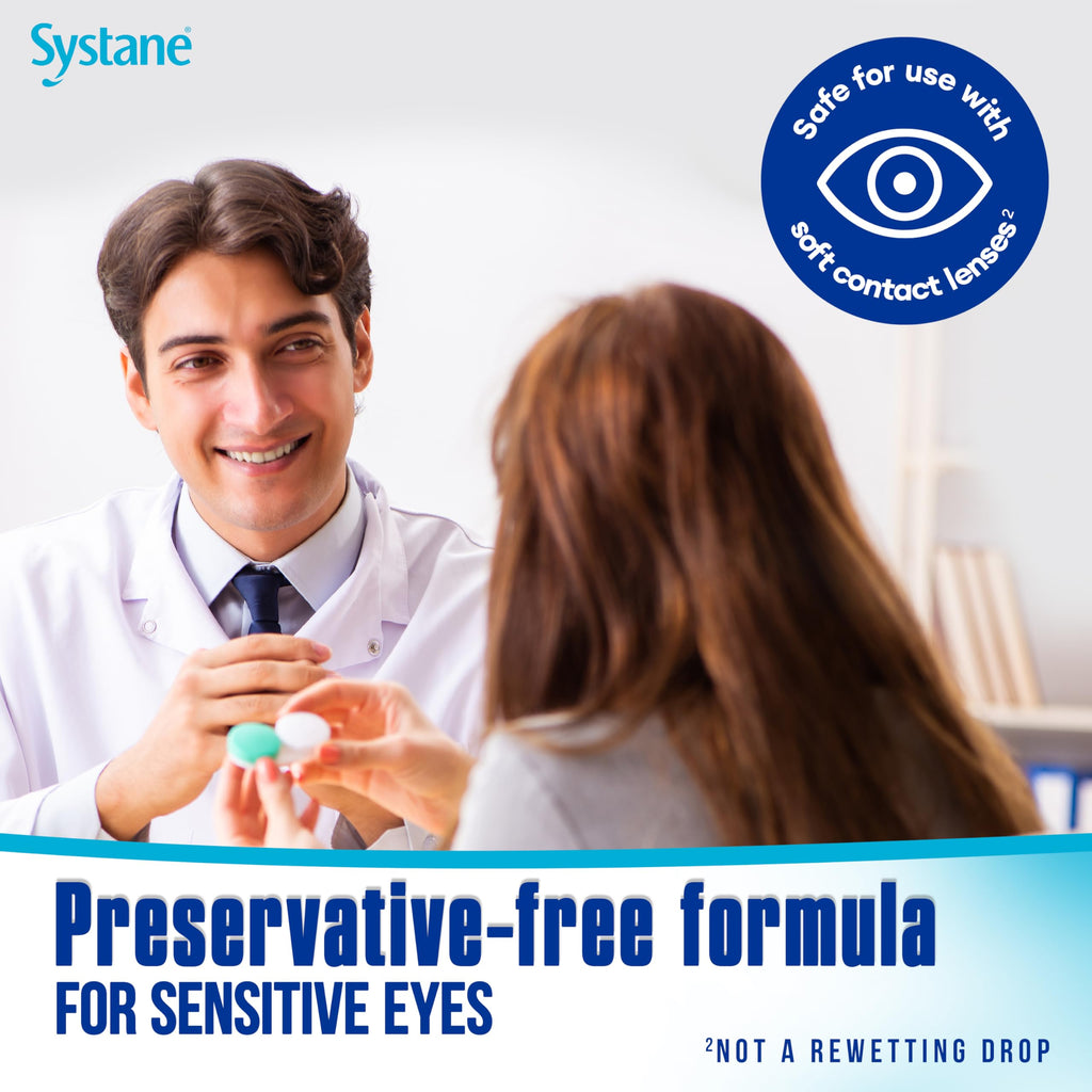 Systane Hydration Lubricating & Hydrating Eye Drops, 0.34 fl oz, Twin Pack