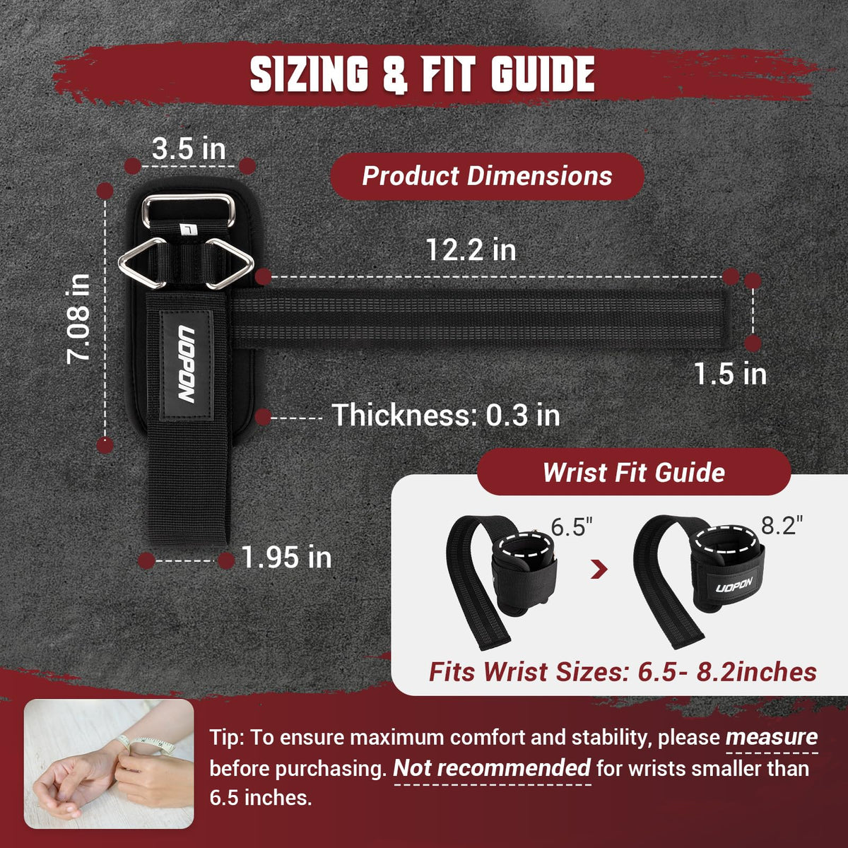 Weight Lifting Straps with Rings, 2 in 1 for Weightlifting & Cable Machine