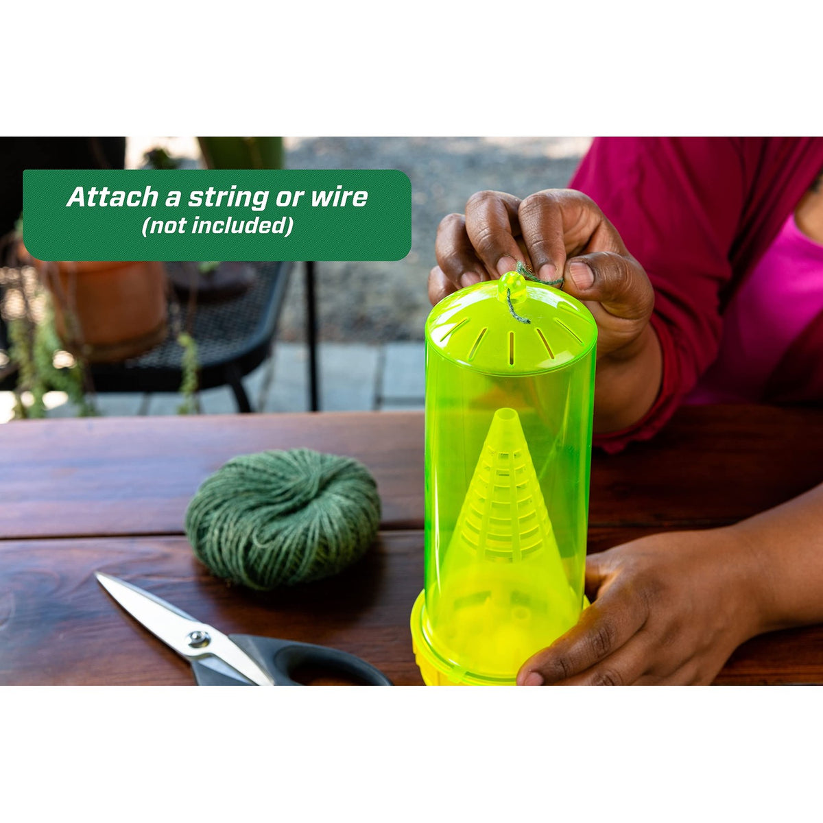 RESCUE! Reusable Yellowjacket Trap – Includes Attractant - 2 Traps