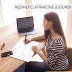 Aesthetic 2026-2027 Desk Calendar - Runs From June 2026 Until December 2027