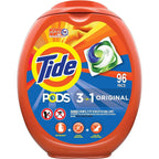 Buy now Tide PODS laundry detergent pacs, 3-in-1 Stain Remover, Odor Fighter, Color Protector, 81 Count, HE compatible, Original Scent at indiglob india