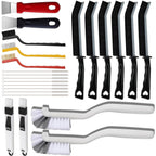 23Pcs Crevice Cleaning Brush Set, Hard Bristle Scrub Brushes Tools for Gaps