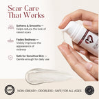 HealFast Silicone Scar Gel - Medical Grade Scar Cream for Surgical Scars