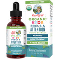 MARYRUTH'S Kids Focus & Attention Drops, USDA Organic Drops, 30 Servings | USDA Organic, Ginkgo Biloba, Rhodiola Root & Licorice Root, Adaptogenic, Vegan