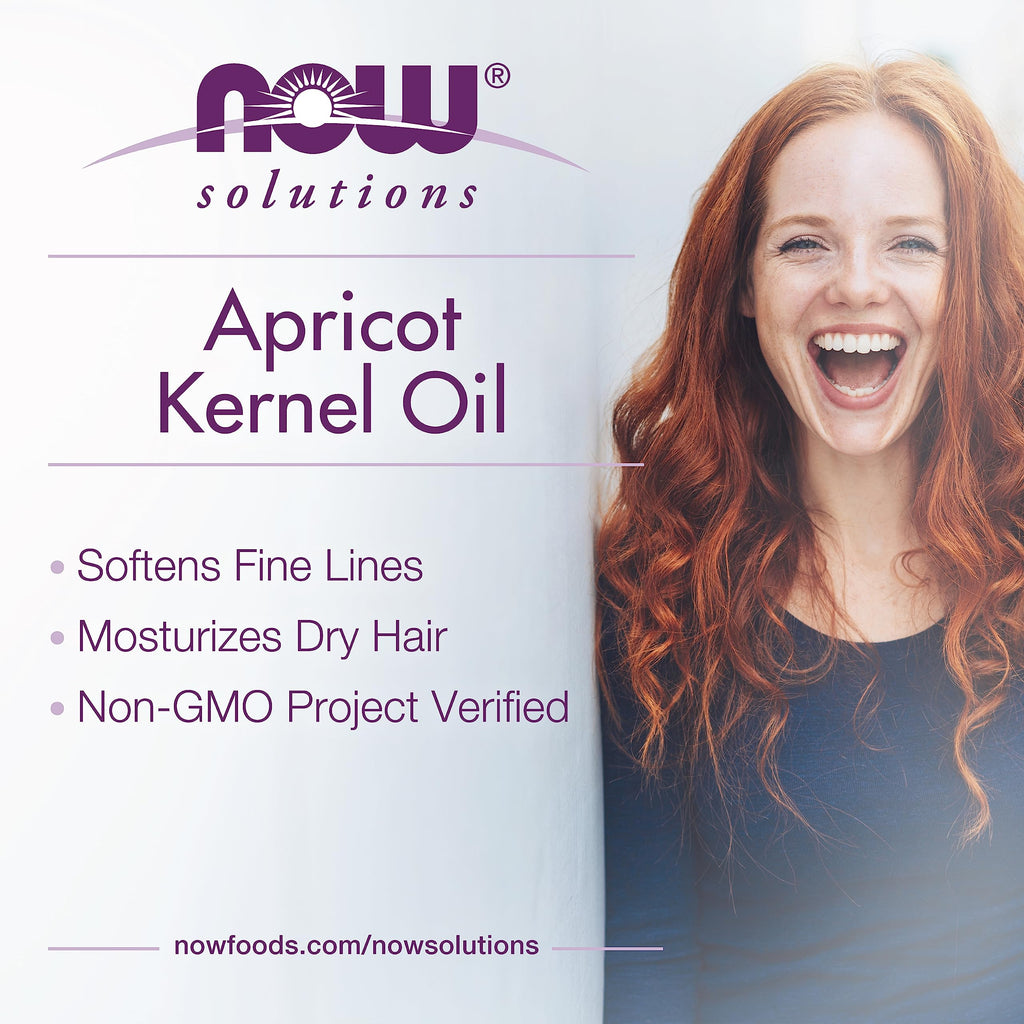Buy now NOW Foods Solutions, Apricot Kernel Oil, Hair Moisturizer, Rejuvenating Skin Oil, Softens Fine Lines, 16-Ounce at indiglob india