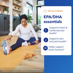 Pure Encapsulations EPA/DHA Essentials, 90 Softgel Capsules | Fish Oil Concentrate Supplement to Support Cardiovascular Health*, Premium EPA and DHA Supplement with Omega 3