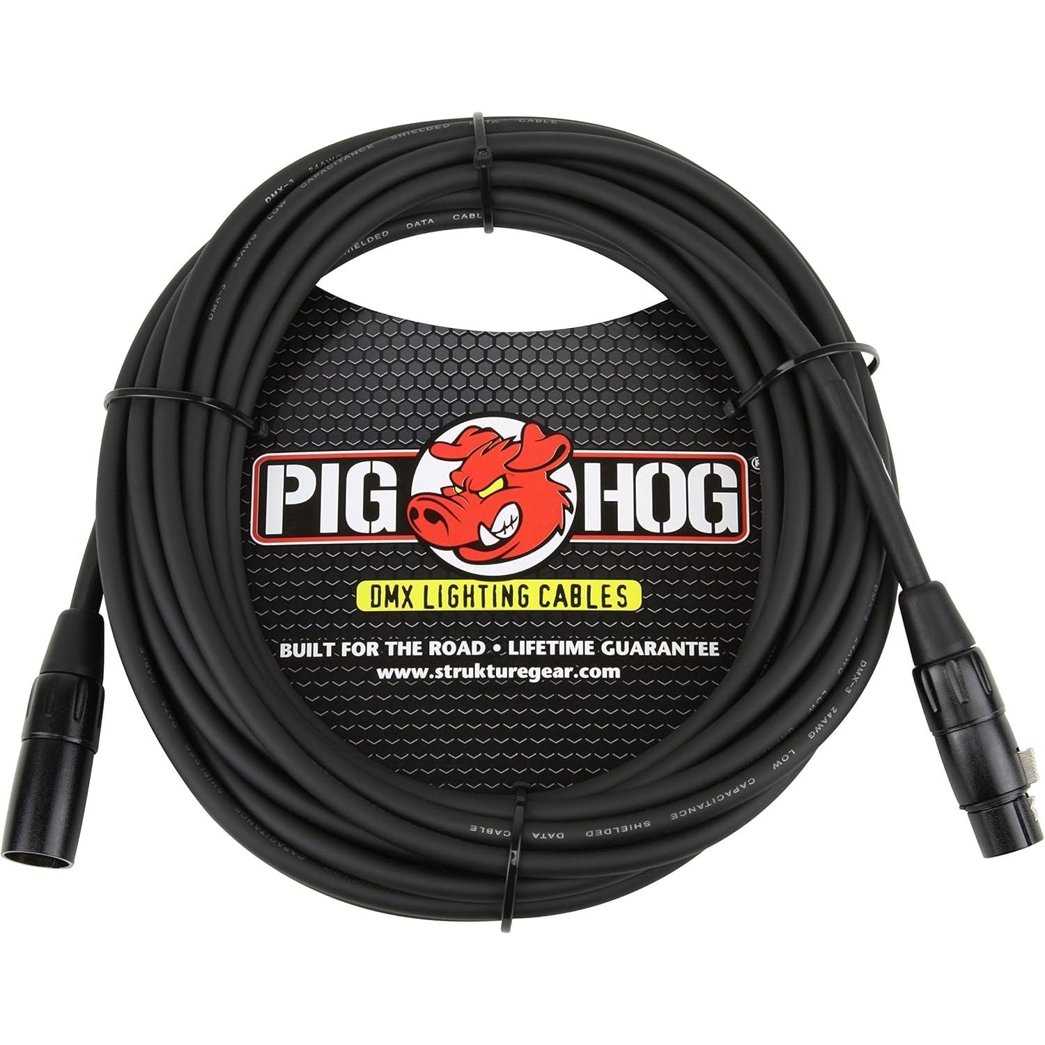 Buy now Pig Hog PHDMX10 3 Pin DMX Lighting Cable, 10 Feet 25 Feet at indiglob india