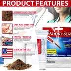 Buy now WoundSeal Topical Powder Wound Care First Aid for Cuts, Scrapes and Abrasions Single Use, 4 count (Packaging May Vary) at indiglob india
