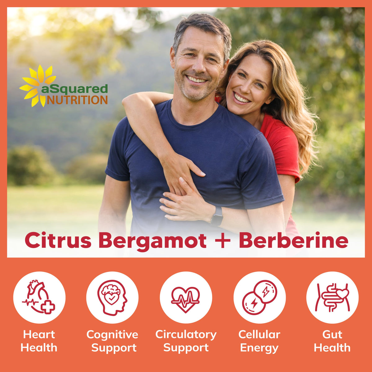 Citrus Bergamot with Berberine Supplement - 1400mg/Serving - 120 Capsules