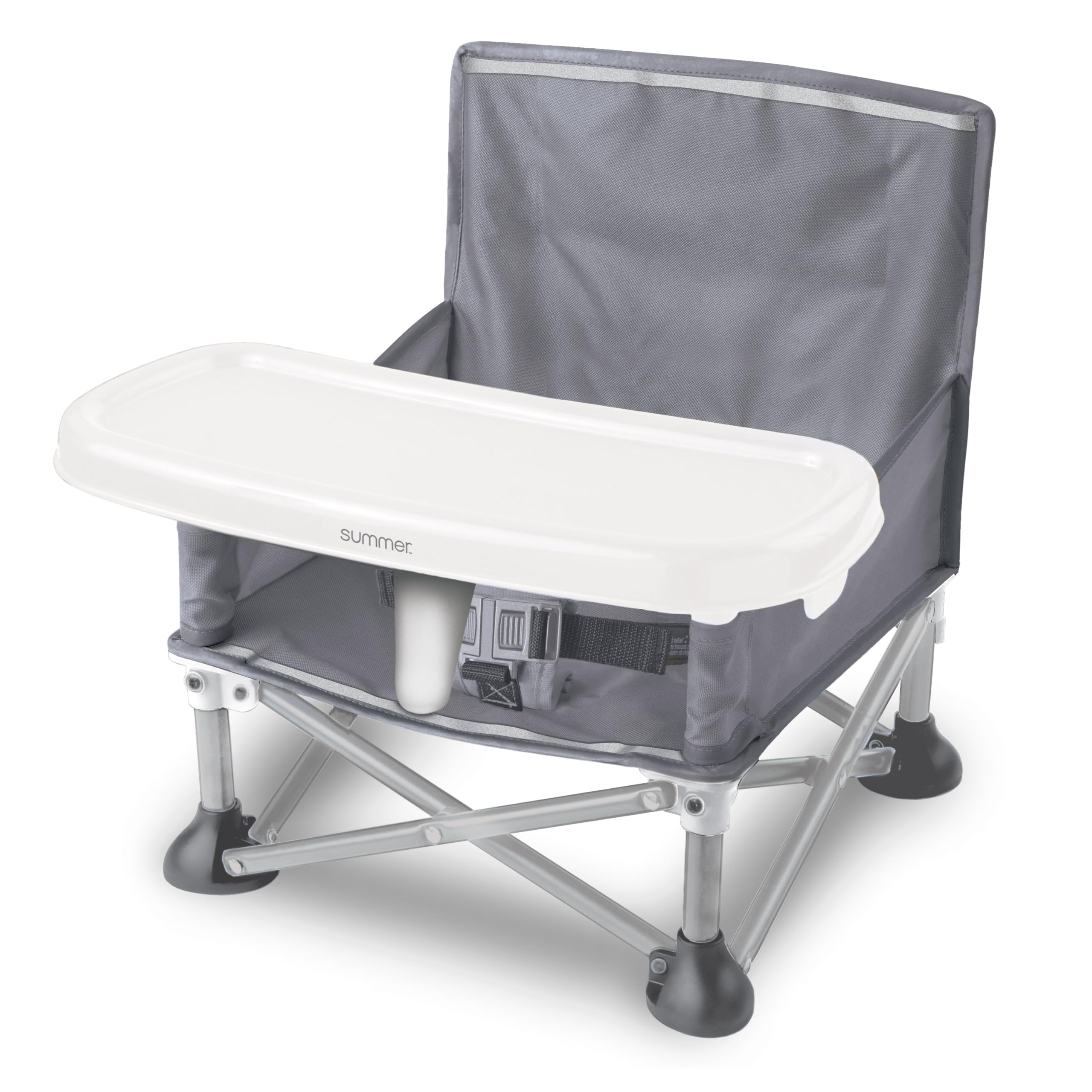 Buy now Summer by Bright Starts Pop 'N Sit Portable Booster Chair, Floor Seat, Indoor/Outdoor Use, Compact Fold, Green, 6 Mos - 3 Yrs at indiglob india