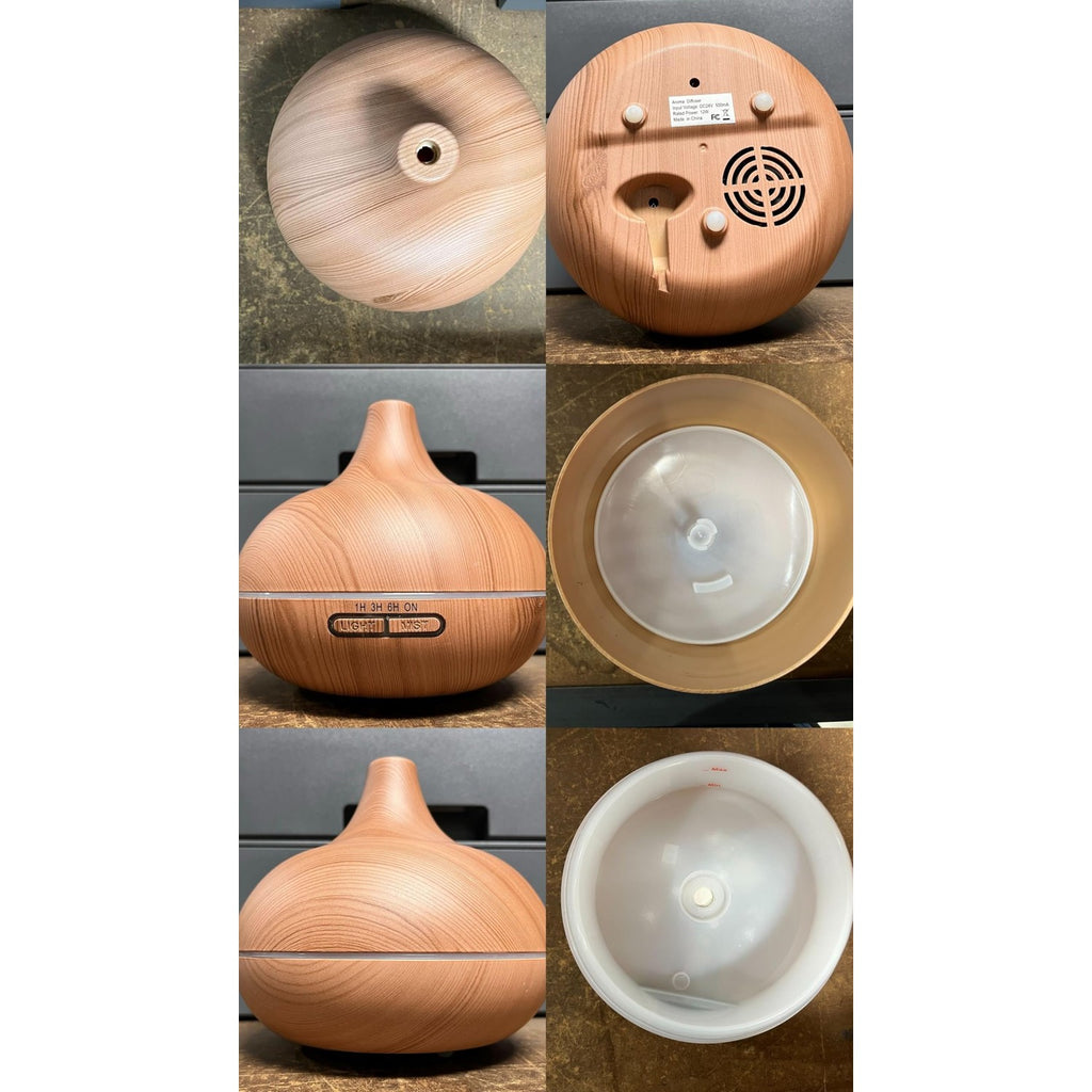 Ultimate Aromatherapy Diffuser & Essential Oil Set - Ultrasonic Top 10 Oils Modern with 4 Timer 7 Ambient Light Settings Therapeutic Grade Lavender