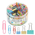 Mr. Pen- Paper Clips and Binder Clips Set, 440 pcs