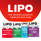 LIPO Ear Ringing Support, Lemon Bioflavonoid Complex, 100 Caplets