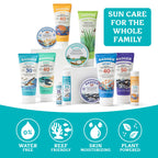 Badger Organic Aloe Vera Gel for Face & Body, 96% Pure Unscented Organic Aloe Gel for Cooling, Soothing, Non-Sticky Sunburn Relief, Vegan, Fair Trade & Hypoallergenic, 4 fl oz, 2-Pack