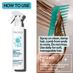 Pacifica Coconut Milk Hair Detangler Spray – Leave-In Conditioning Elixir for Tangle-Free Hair – Instantly Detangles Knots, Adds Shine & Moisture, Prevents Breakage & Frizz – Vegan & Cruelty-Free | Vegan