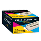Buy now Prismacolor?? Magic Rub?? Vinyl Erasers, White, Pack Of 12 at indiglob india