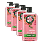 Herbal Essences Shampoo, Rose Hips - Smooth Collection, Shiny Hair with Vitamin E & Jojoba, Safe for Color Treated Hair, Floral Scent, Cruelty-Free, Dermatologist-Tested, 29.2 Fl Oz