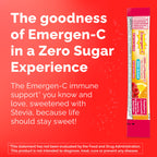 Emergen-C Vitamin C 1000mg Immune Support, Raspberry Lemonade, 36 Packets | Zero Sugar, B Vitamins for Energy, Zinc and Manganese, Electrolytes, Stevia Sweetened, Caffeine Free