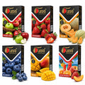 Fruit Mix Hookah Shisha Flavors, Premium Tobacco & Nicotine Free, Fruit Variety Pack, 50-Gram Packs (Pack of 6)