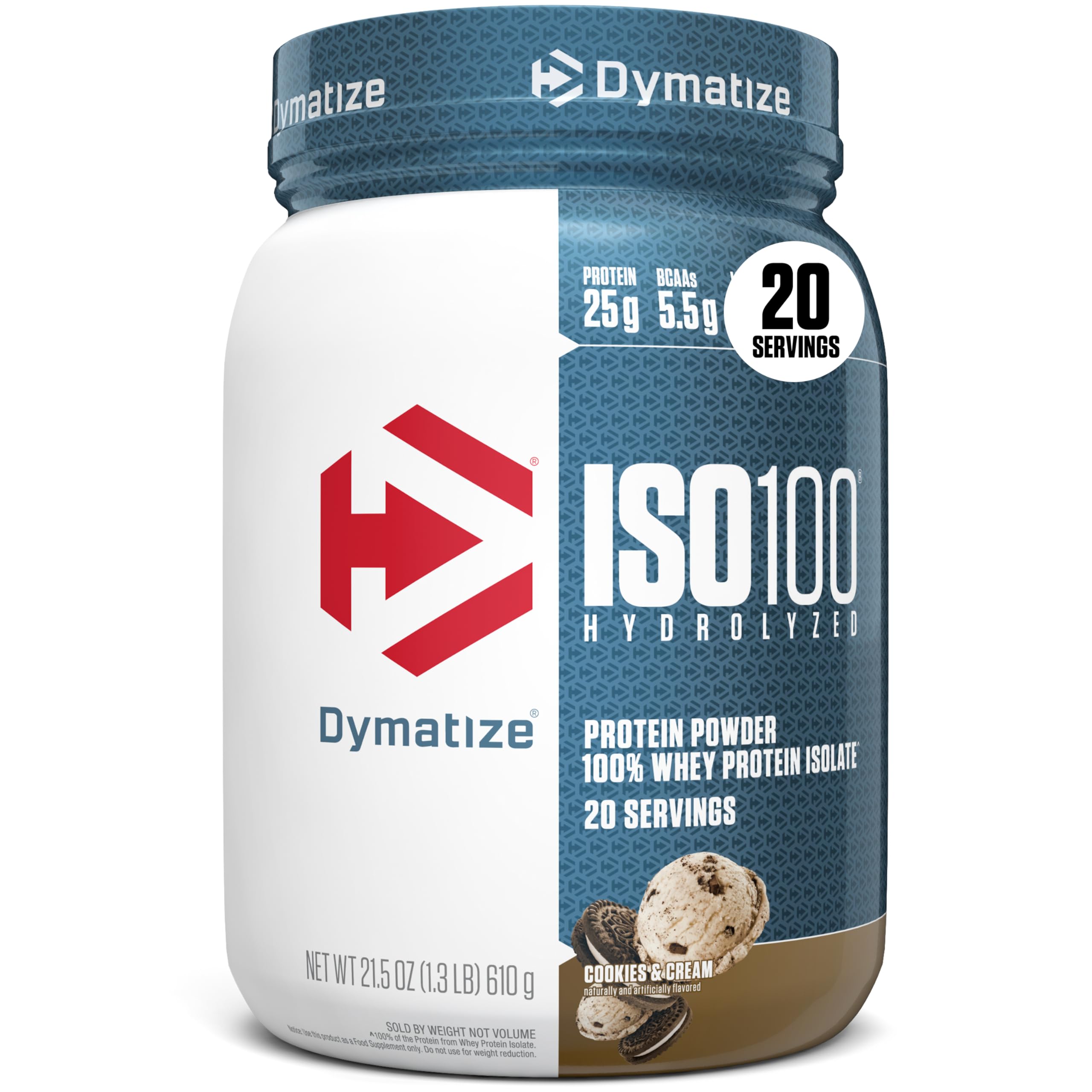 Buy now Dymatize ISO100 Whey Protein Powder Isolate, Gourmet Chocolate, 25g of Protein, 5 Pound, 5.5g BCAAs, Less Than 120 Cal., Gluten Free, 1g Fat, 1g Sugar, 2g Carb (71 Servings) at indiglob india