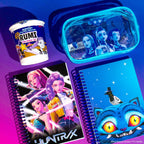 Kpop Demon Hunters™ Pencil Pouch – Huntr/x Edition, Durable PVC Pouch with Zipper, Spacious & Travel-Friendly, Official K Pop Demon Hunters Merch for K-Pop Fans, Students, Teen