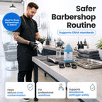 Hydrocide Professional Salon Disinfectant Concentrate EPA Registered Hospital-Grade Tool Sanitising Solution for Barbers Salons & Beauty Equipment Protects Against Harmful Pathogens & Bloodborne Germs